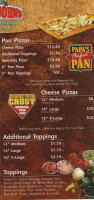 Giovanni's Pizza menu