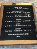 Sweet Aromas Coffee menu