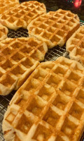 Cast Iron Waffles food