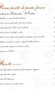 Pizzeria Il Portico menu