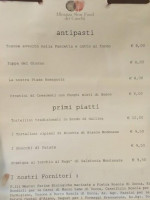 Trattoria Di Via Serra menu