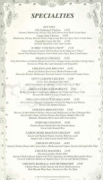 Cheesecake Factory menu