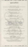 The Cheesecake Factory Bridgewater menu