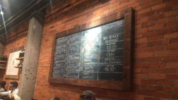 Tapped menu