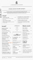 La Guinguette Des Cassines menu