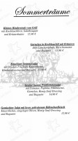 Zum Meierhof menu