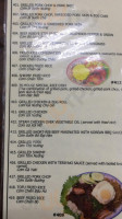 Thien Y Deli menu