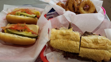 Aj's Hot Dogs Gyros food