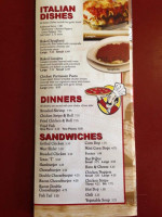 Minix's Giovanni's I menu