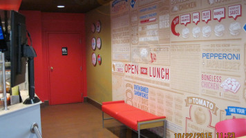 Domino's Pizza inside