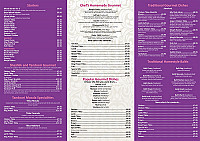 Purple Garlic menu