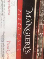 Mangieri's Pizza Café menu