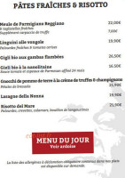 Da Peppe menu