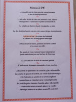 Du Phare menu