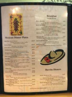 La Fiesta Express menu