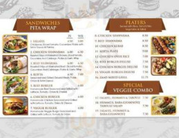 Zaad menu