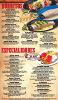 El Paso Mexican Grill menu