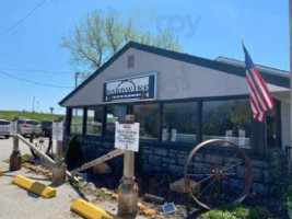 Barbwire Barbecue outside