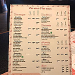 Courte Paille menu