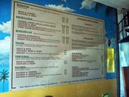 Lucinda's Mexican Food To Go menu