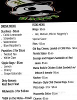 Haggerty's menu