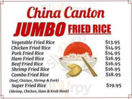 China Canton food