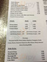 Santino's Italian Trattoria menu