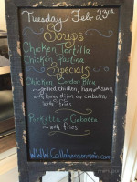 Callahan's Cafe And Coffee House menu