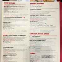 Boston Pizza menu