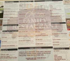 Charm Family menu