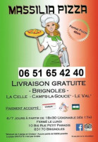 Massilia Pizza food