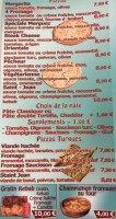 Kebab Saint-jean menu