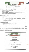 Villa Romana menu