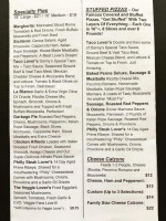 Bella Donna's At Grand Lake menu