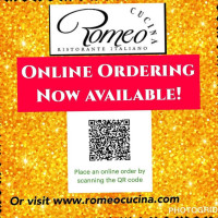 Romeo Cucina food