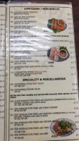 Thien Y Deli menu