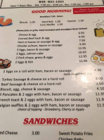 B J's menu