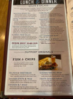 Outpost Trading Co menu