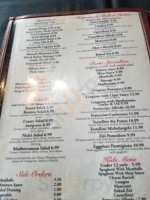 Benito's Italian Cafe Pizzeria Full menu