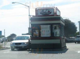 Aj's Coffee Drive Thru outside