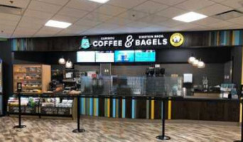 Caribou Coffee/einstein Bros. Bagels inside