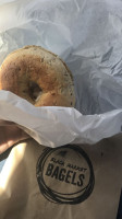 Black Market Bagels food