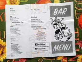 Cleat Anchor menu