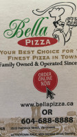 Bella Pizza food