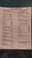 Style's Cafe menu