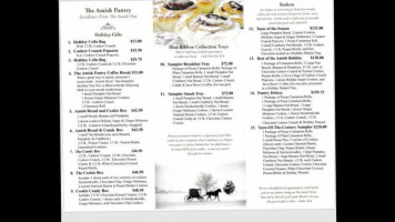 Amish Pantry menu