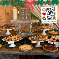 Peace, Love, And Little Of Donuts Of Traverse City food