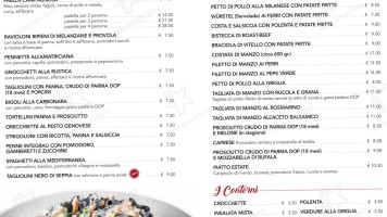 Pizzeria Oasi Campagnola menu