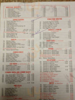 Peking House menu