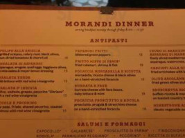 Morandi menu